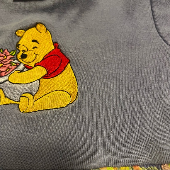 Rare Vintage 90s Disney Winnie the Pooh Baby Ruffle Bubble Romper 24 Months - Picture 11 of 12